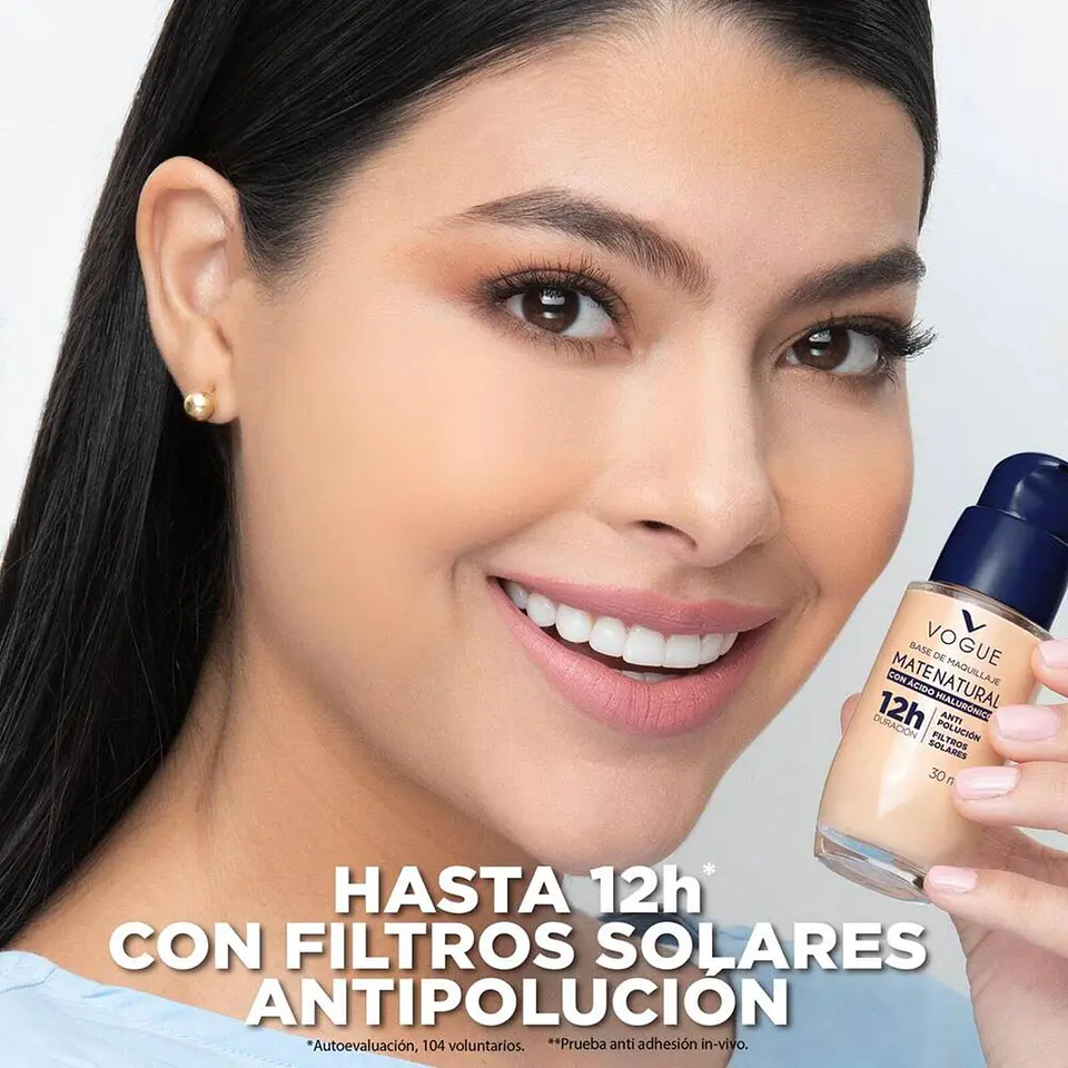 Base Liquida VOGUE Mate Natural 30g 7