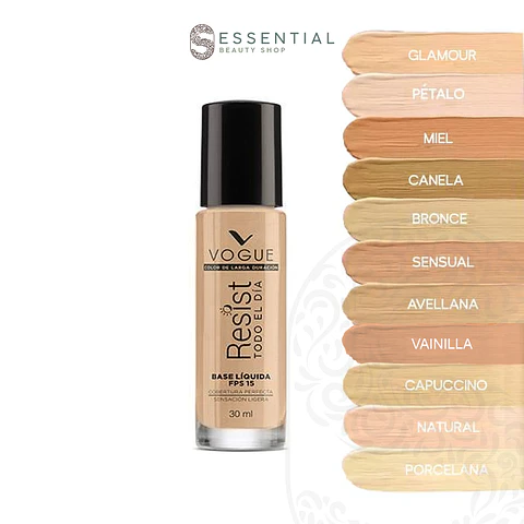 Base Líquida VOGUE Resist 30ml