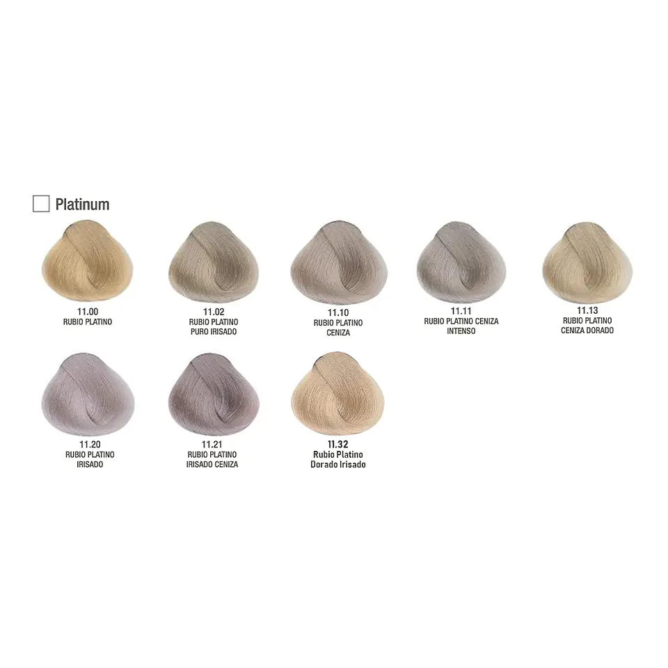 Tinte Permanente Evolution ALFAPARF Platinum, Correctores & Boosters 3