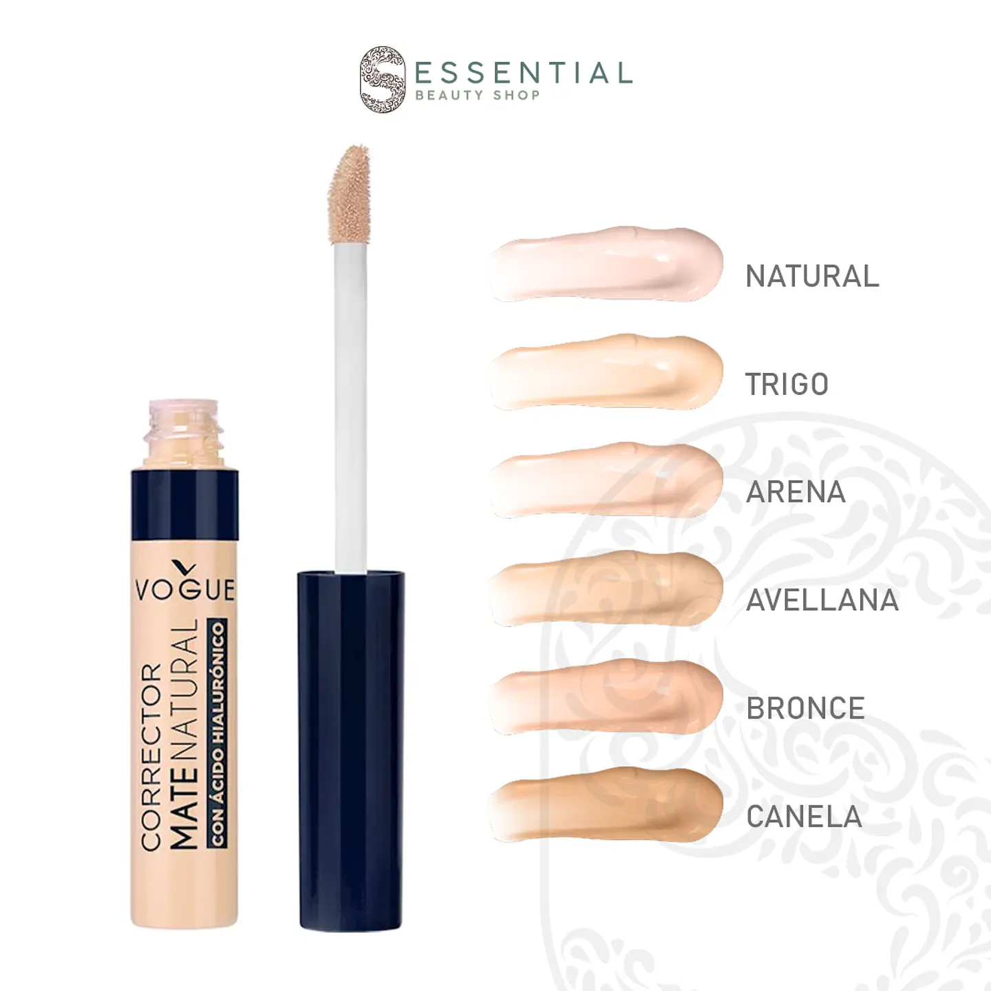 Corrector Líquido VOGUE Mate Natural 5ml 3