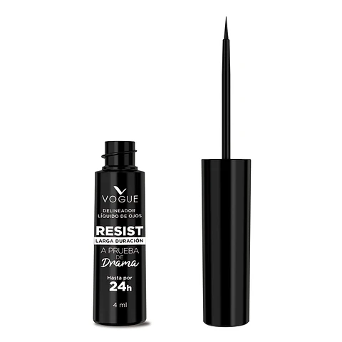 Delineador Líquido a Prueba de Drama VOGUE Resist 4ml