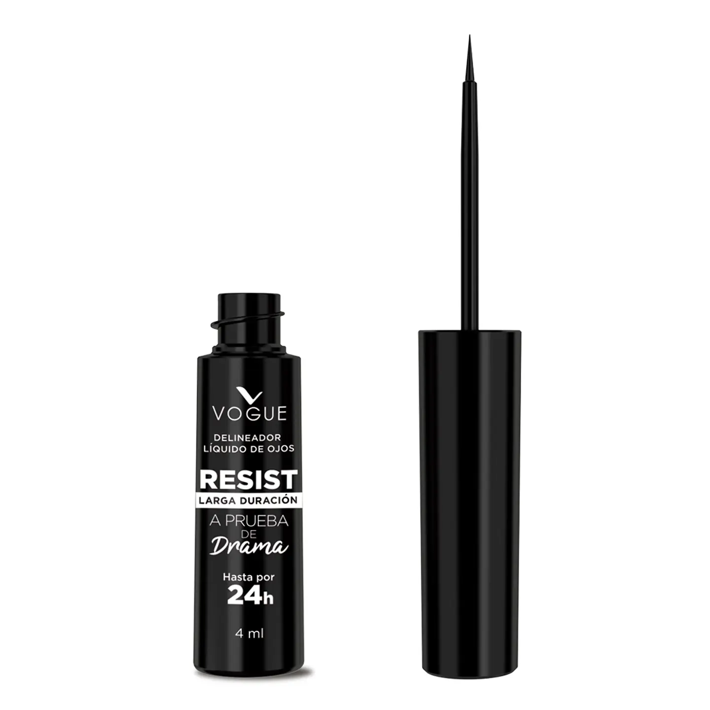 Delineador Líquido a Prueba de Drama VOGUE Resist 4ml 1