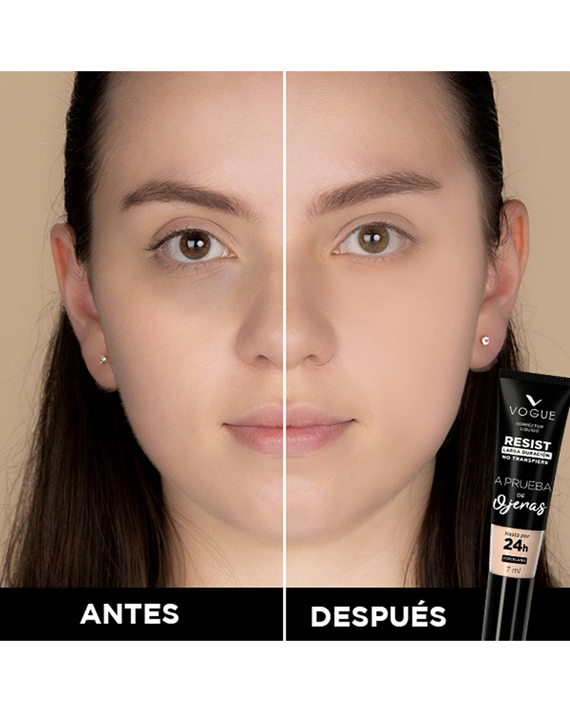 Corrector Líquido a Prueba de Ojeras VOGUE Resist 7ml