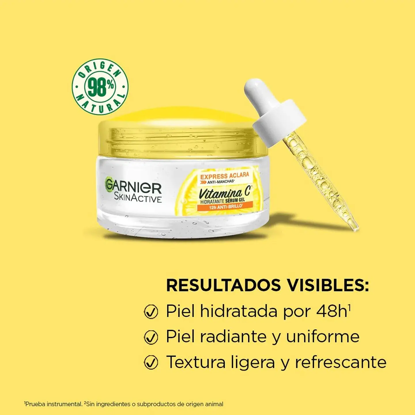 Gel Hidratante 48h Express Aclara GARNIER Skin Active 50ml 3