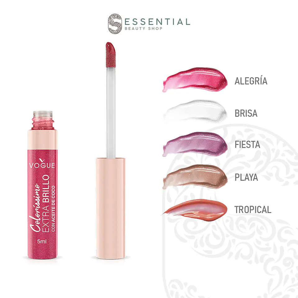 Labial Líquido Extra Brillo VOGUE Colorissimo 5ml 2