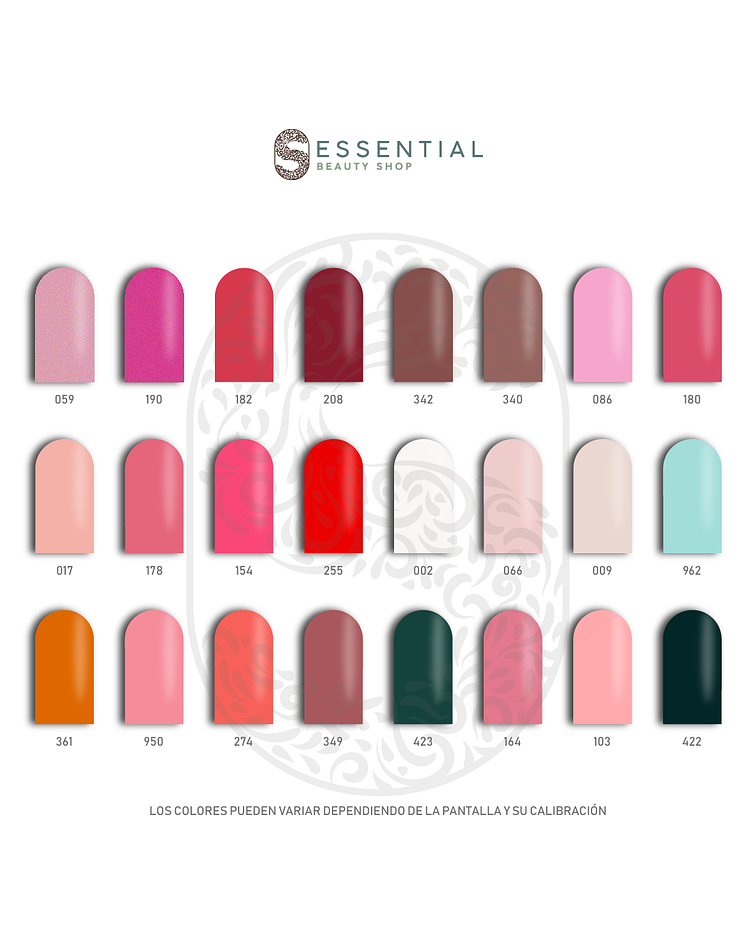 Esmalte Gel Semipermanente UV/LED VALEF 10ml