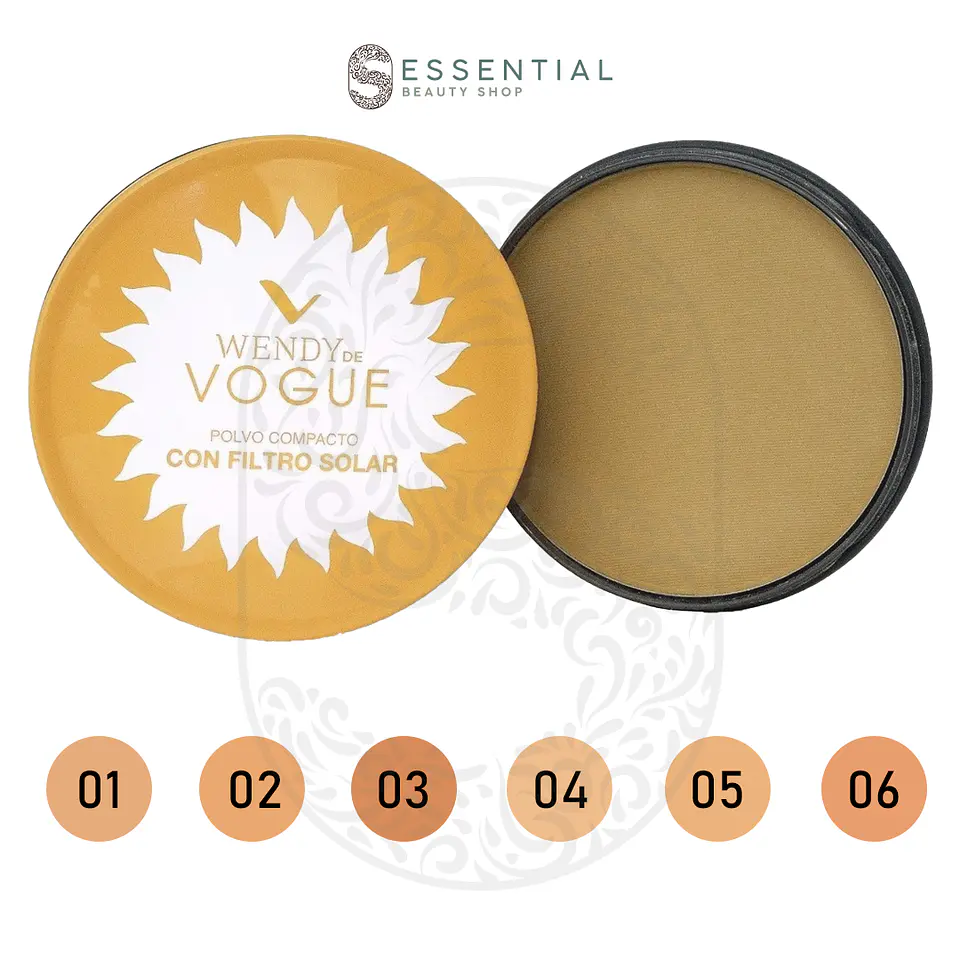 Polvo Compacto con Filtro Solar VOGUE Wendy 14g 2