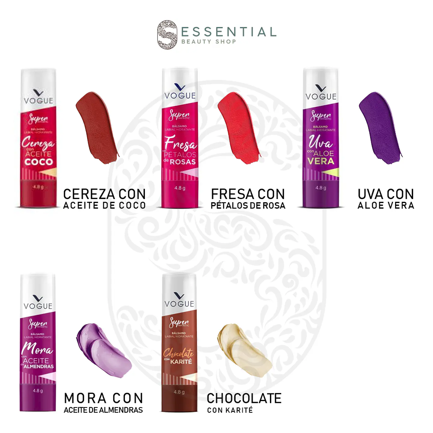 Bálsamo Protector Labial Kiss my Lips VOGUE Super Fantastic 4.8g 2
