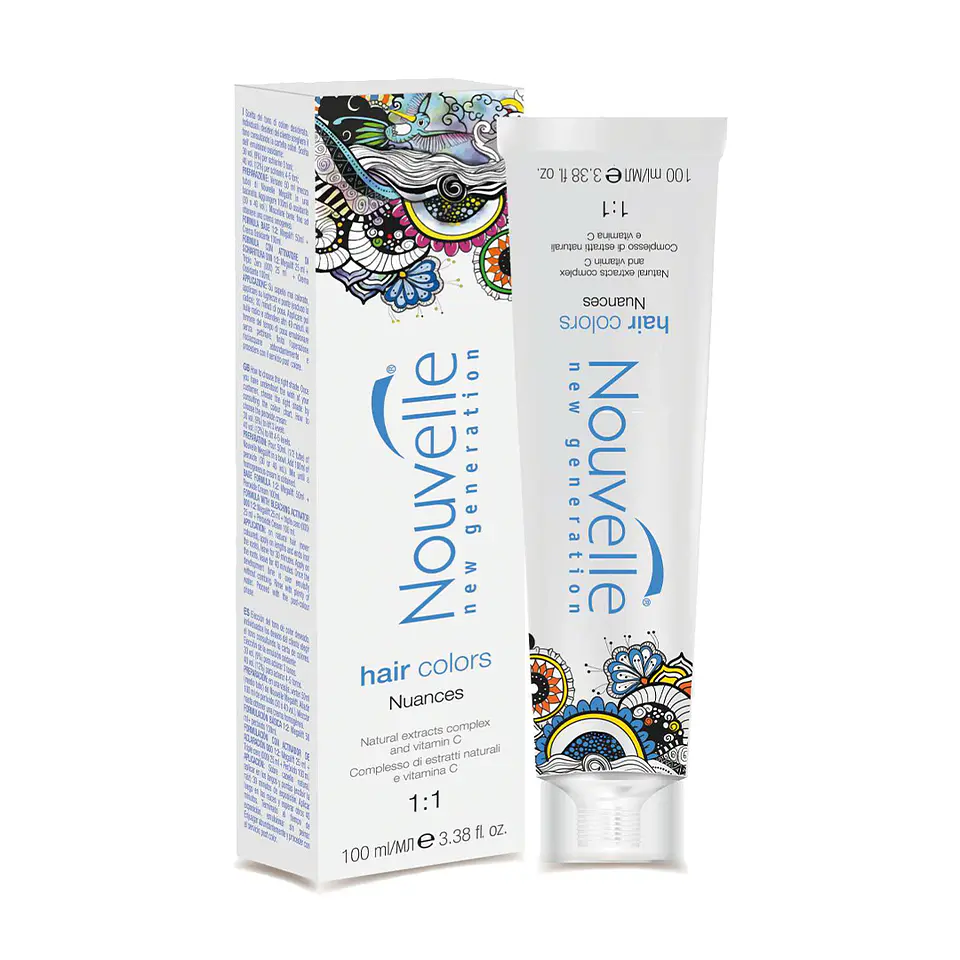 Tinte NOUVELLE The Cosmetic Hair Colour 100ml 1