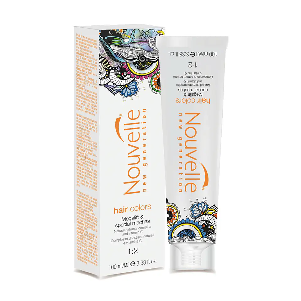 Tinte Megalift NOUVELLE The Cosmetic Hair Colour 100ml 1
