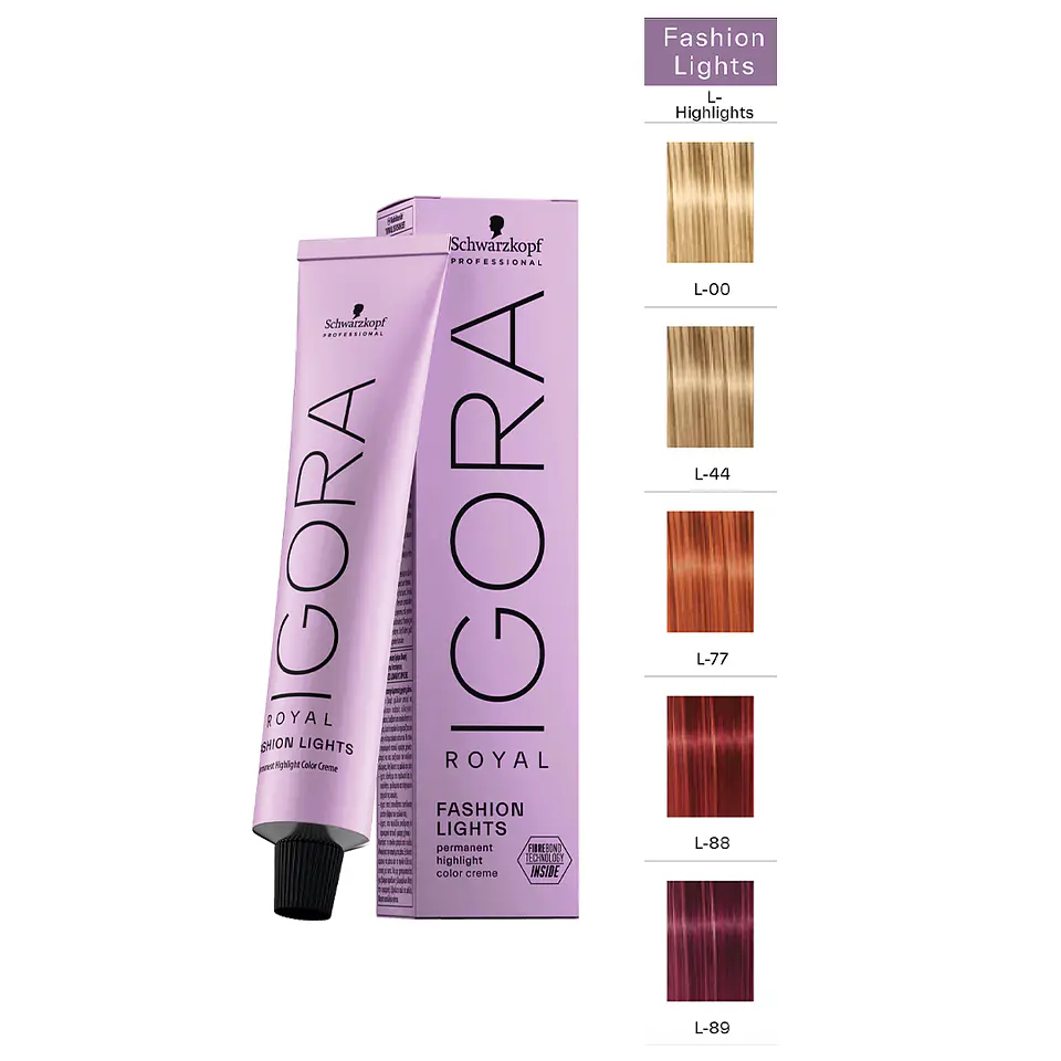 Tinte Permananente IGORA ROYAL Fashion Lights 60ml 3