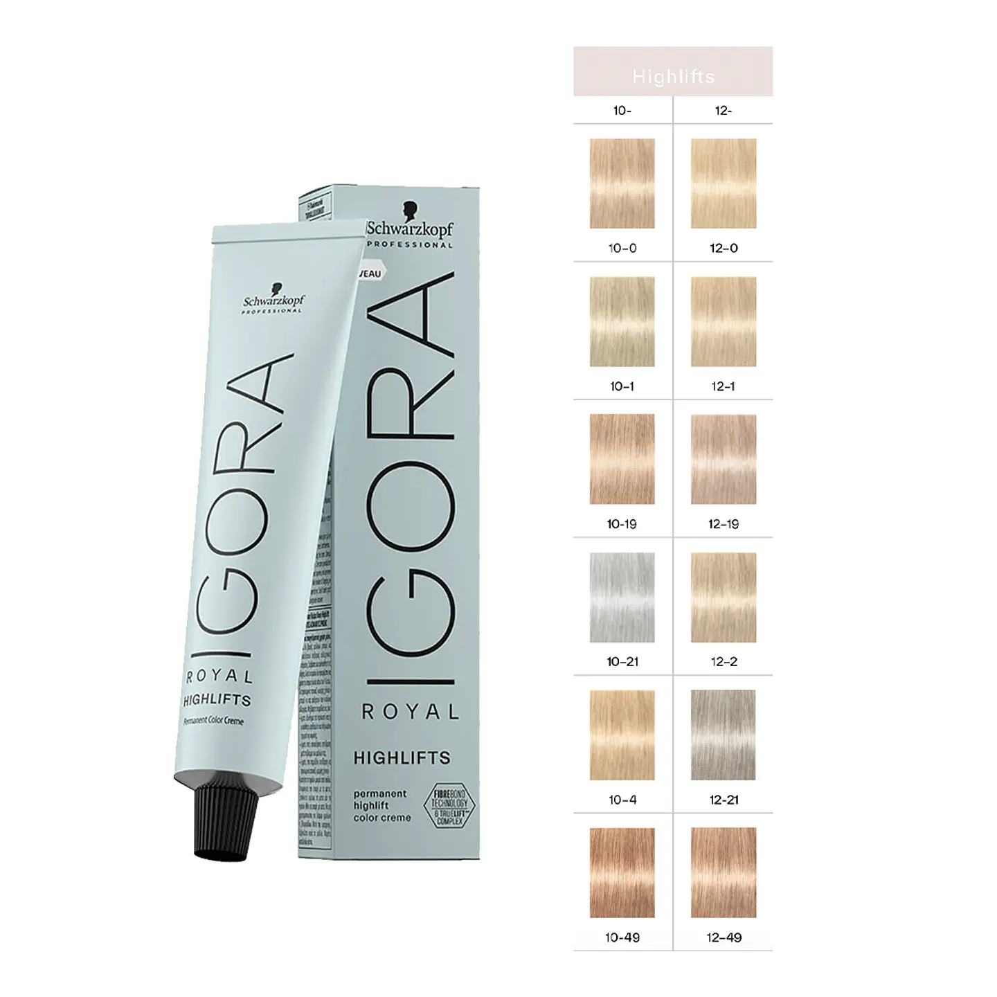 Tinte Permananente IGORA ROYAL Highlift 60ml 3