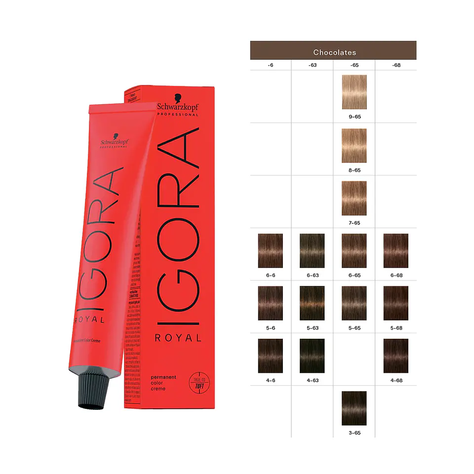 Tinte Permananente IGORA ROYAL 60ml 6