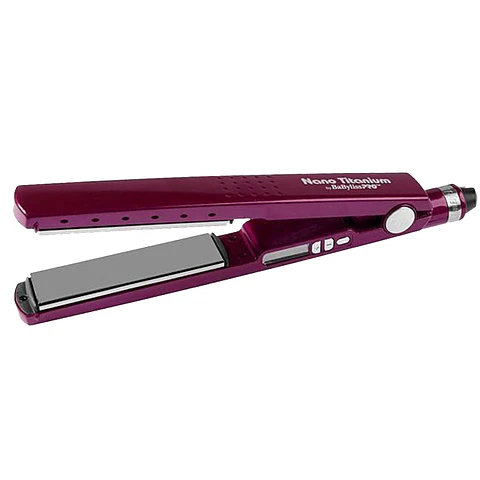Plancha Iónica Digital BaBylissPRO Nano Titanium 1 ¼” Purpura