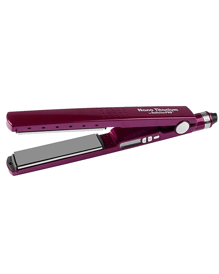 Plancha Iónica Digital BaBylissPRO Nano Titanium 1 ¼” Purpura