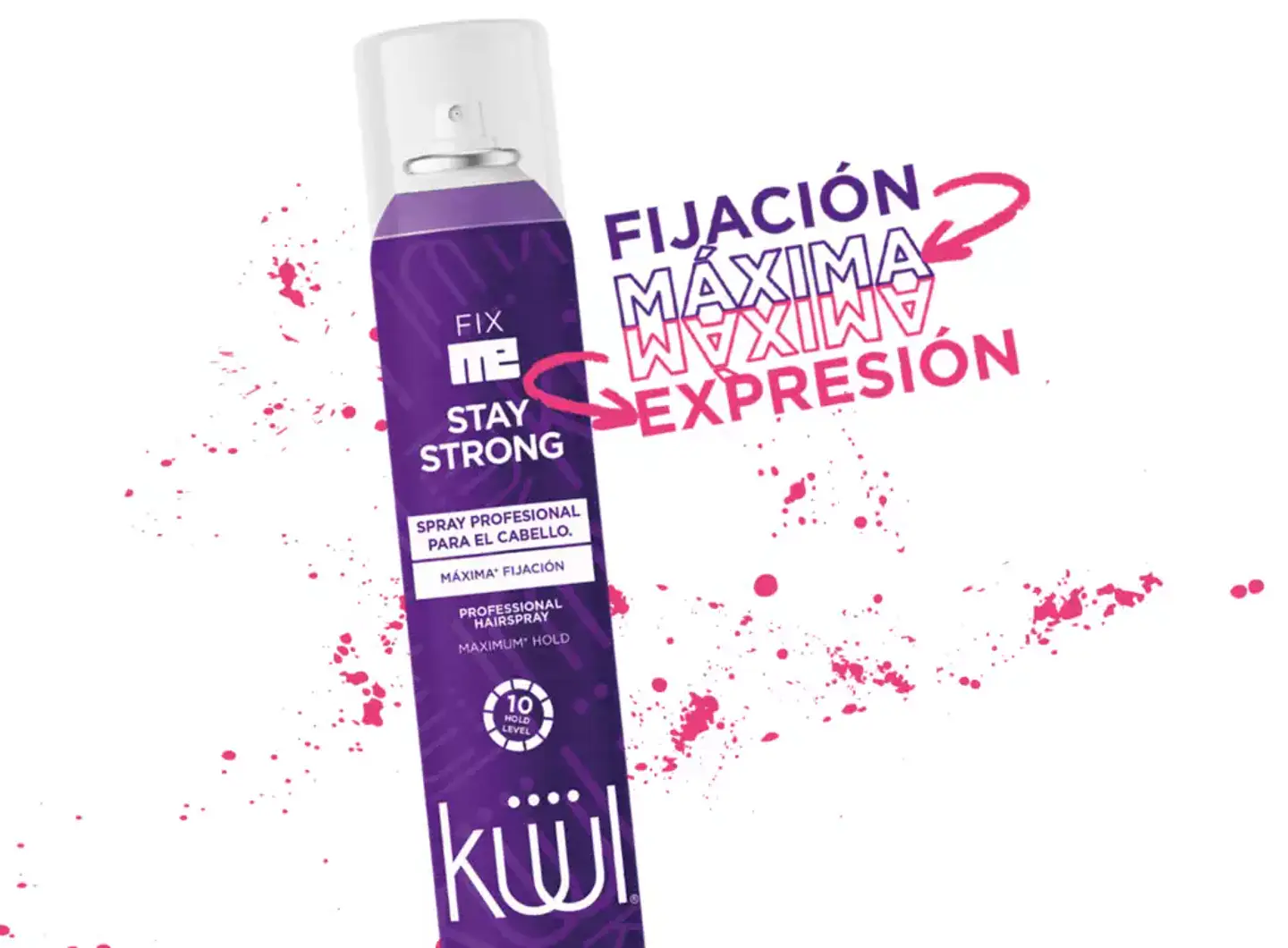 Spray de Máxima Fijación Stay Strong KÜÜL Fix Me 400ml 2