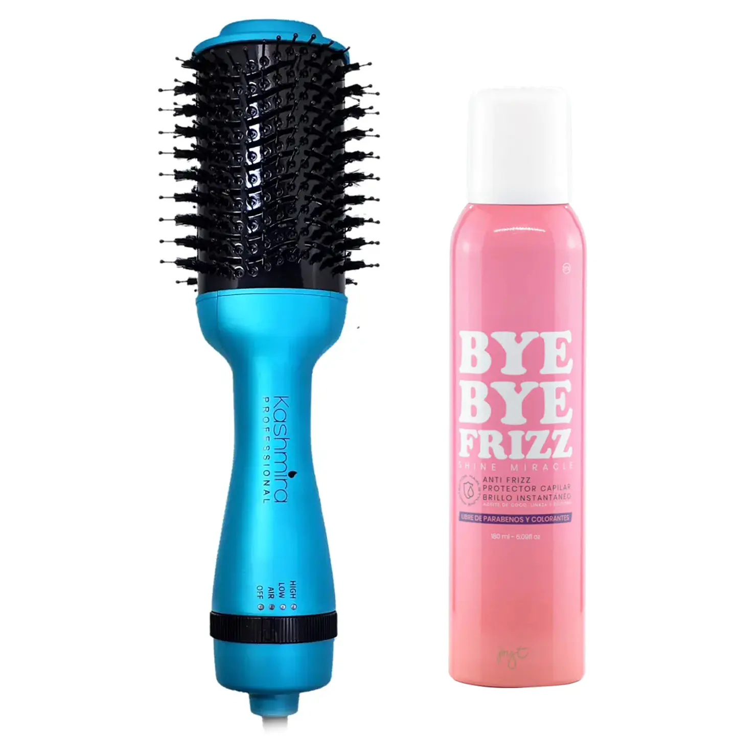 Combo Cepillo Secador + Bye Bye Frizz PYT 1
