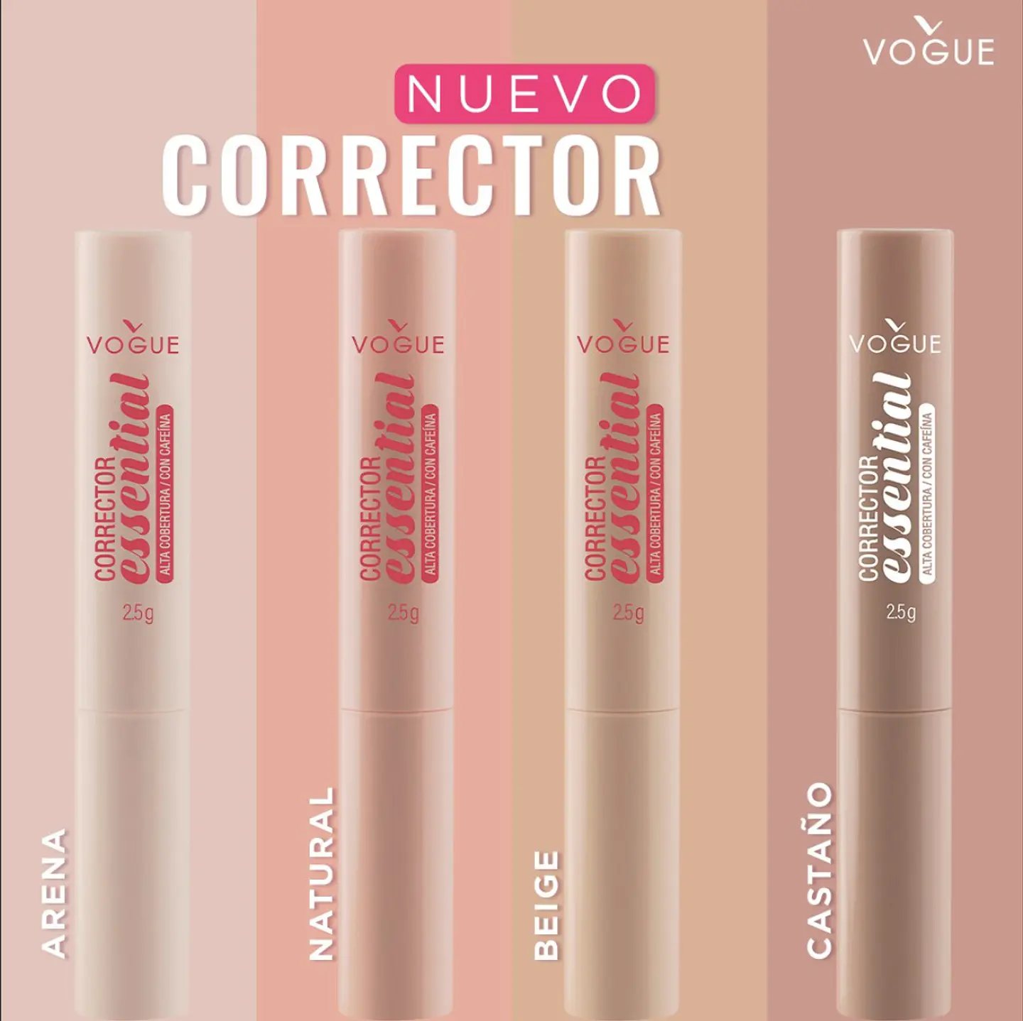 Corrector en Barra VOGUE Essential 2.5g 2