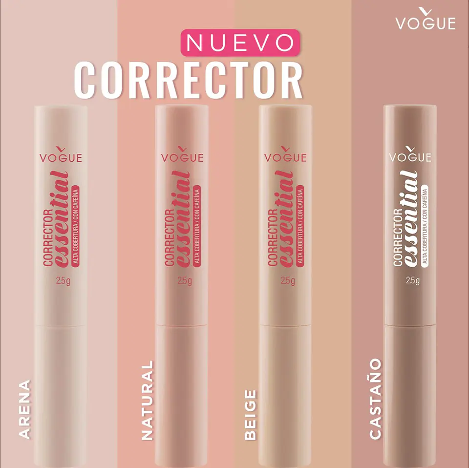 Corrector en Barra VOGUE Essential 2.5g 2