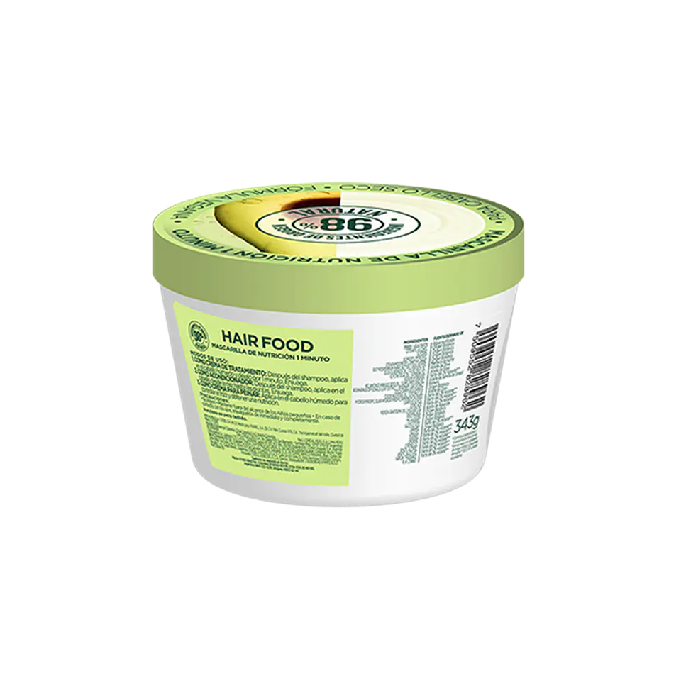 Mascarilla Hair Food Aguacate Nutrición GARNIER Fructis 350ml 3
