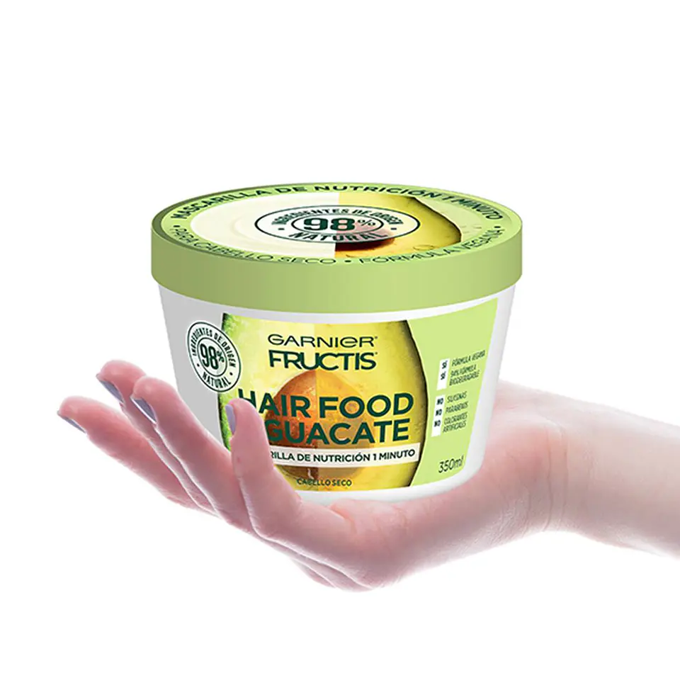 Mascarilla Hair Food Aguacate Nutrición GARNIER Fructis 350ml 5