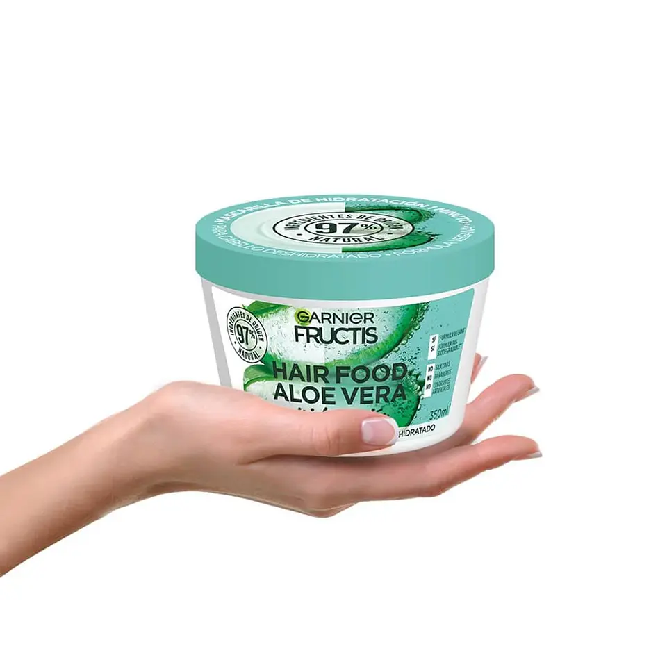 Mascarilla Hair Food Aloe Vera GARNIER Fructis 350ml 3