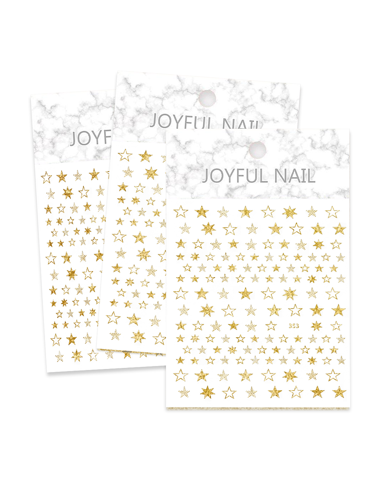 Stickers Estrellas para Uñas JOYFUL NAIL
