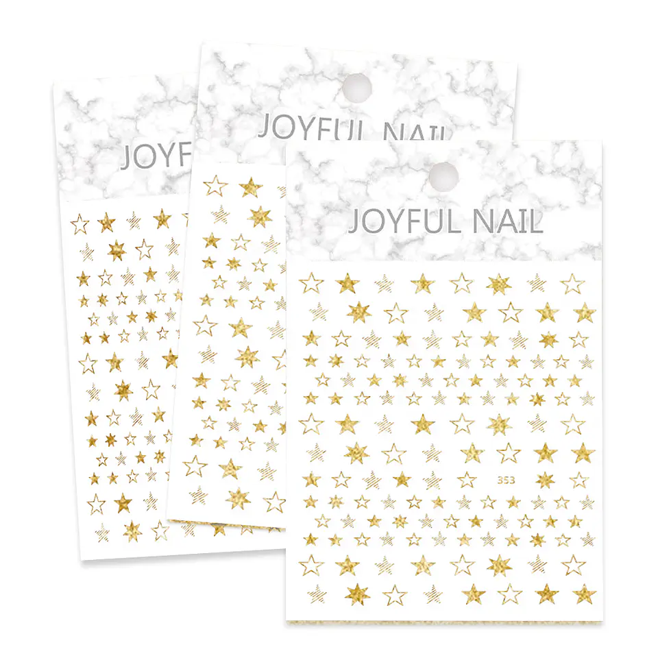 Stickers Estrellas para Uñas JOYFUL NAIL 4