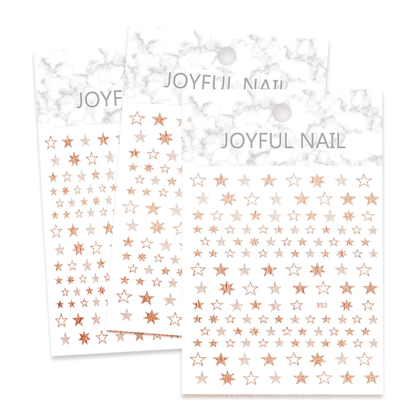 Stickers Estrellas para Uñas JOYFUL NAIL 1