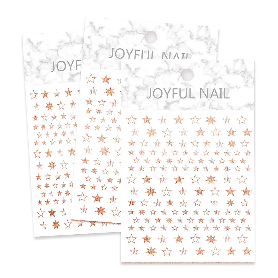 Stickers Estrellas para Uñas JOYFUL NAIL 1