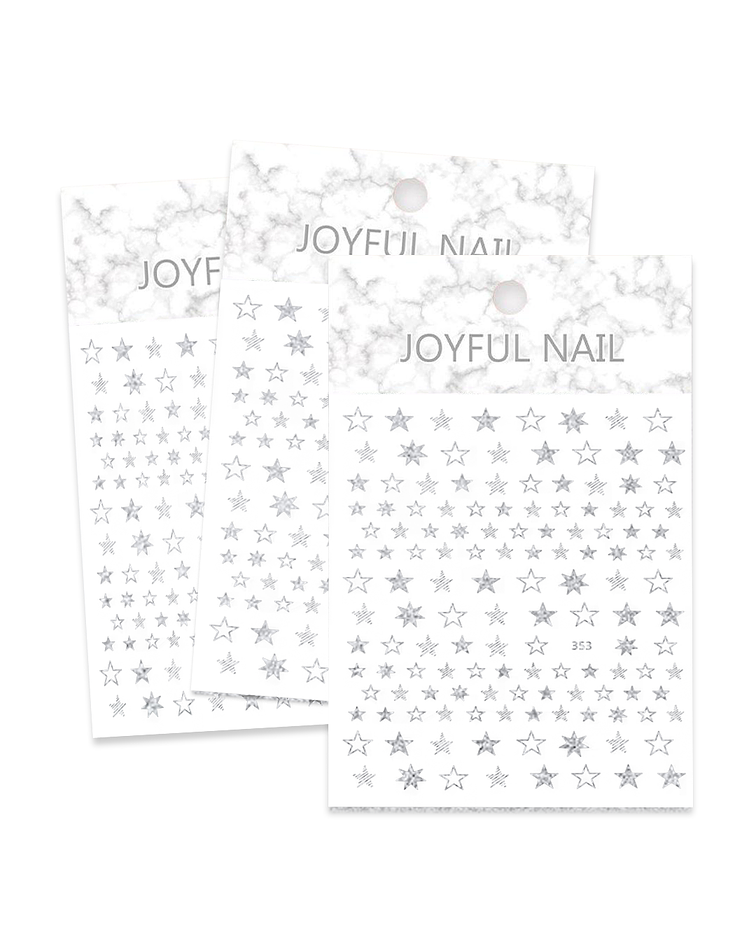 Stickers Estrellas para Uñas JOYFUL NAIL