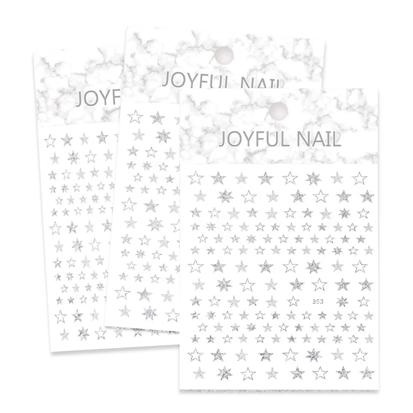 Stickers Estrellas para Uñas JOYFUL NAIL 5