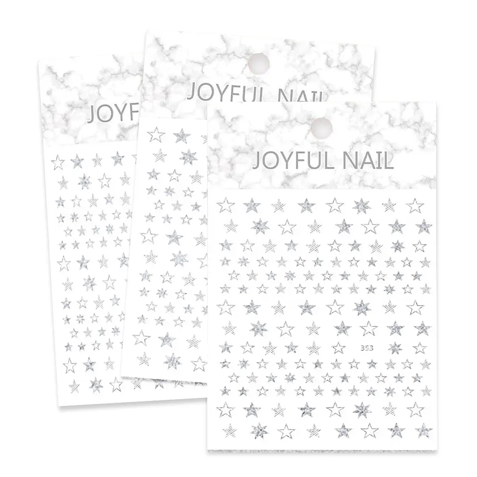 Stickers Estrellas para Uñas JOYFUL NAIL 5