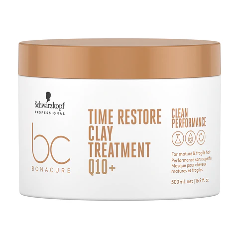Tratamiento con Queratina Vegana y Q10+ Time Restore BONACURE 500ml