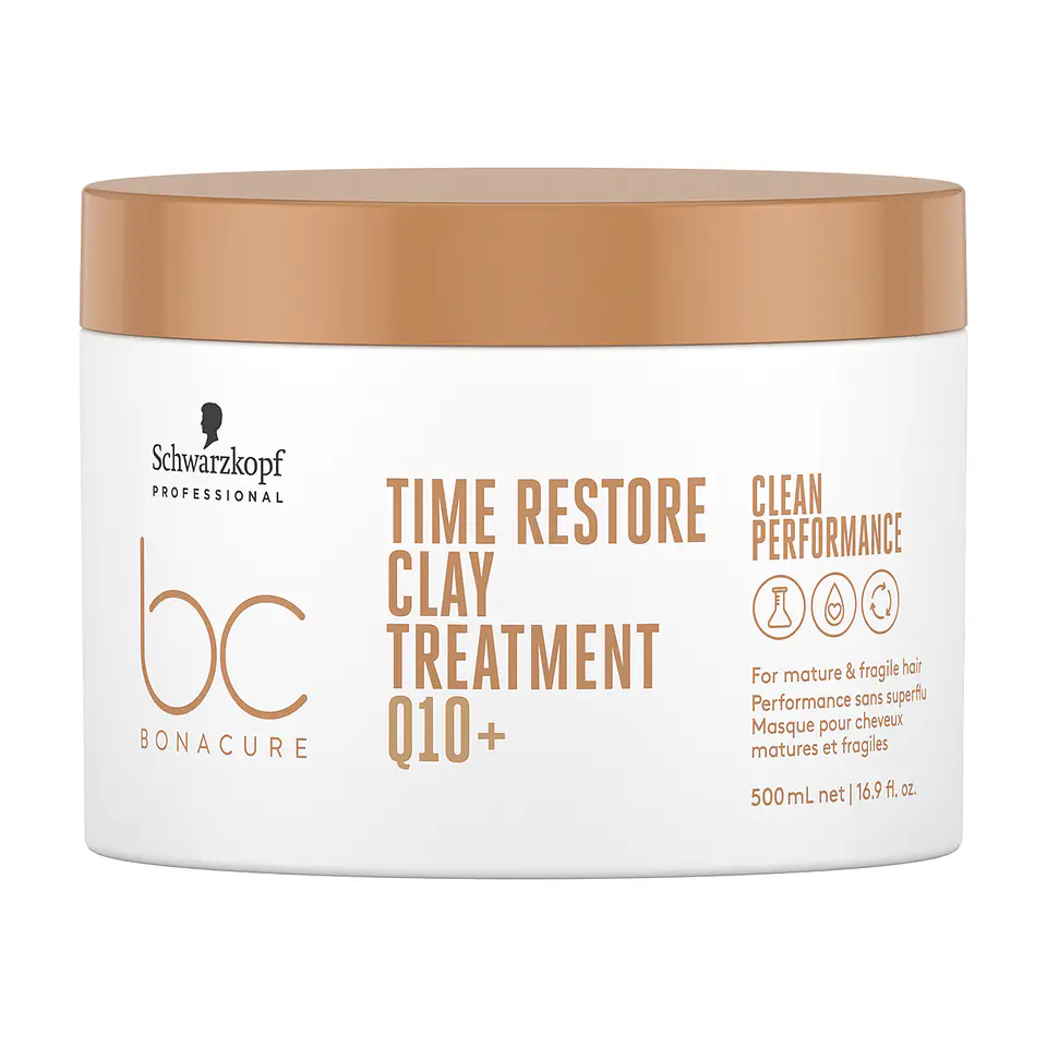 Tratamiento con Queratina Vegana y Q10+ Time Restore BONACURE 500ml 1