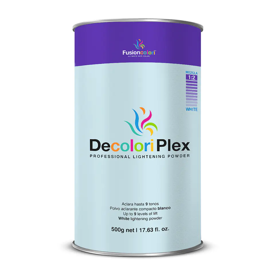 Decolorante Profesional en Polvo DeColori Plex Tarro 500g 1