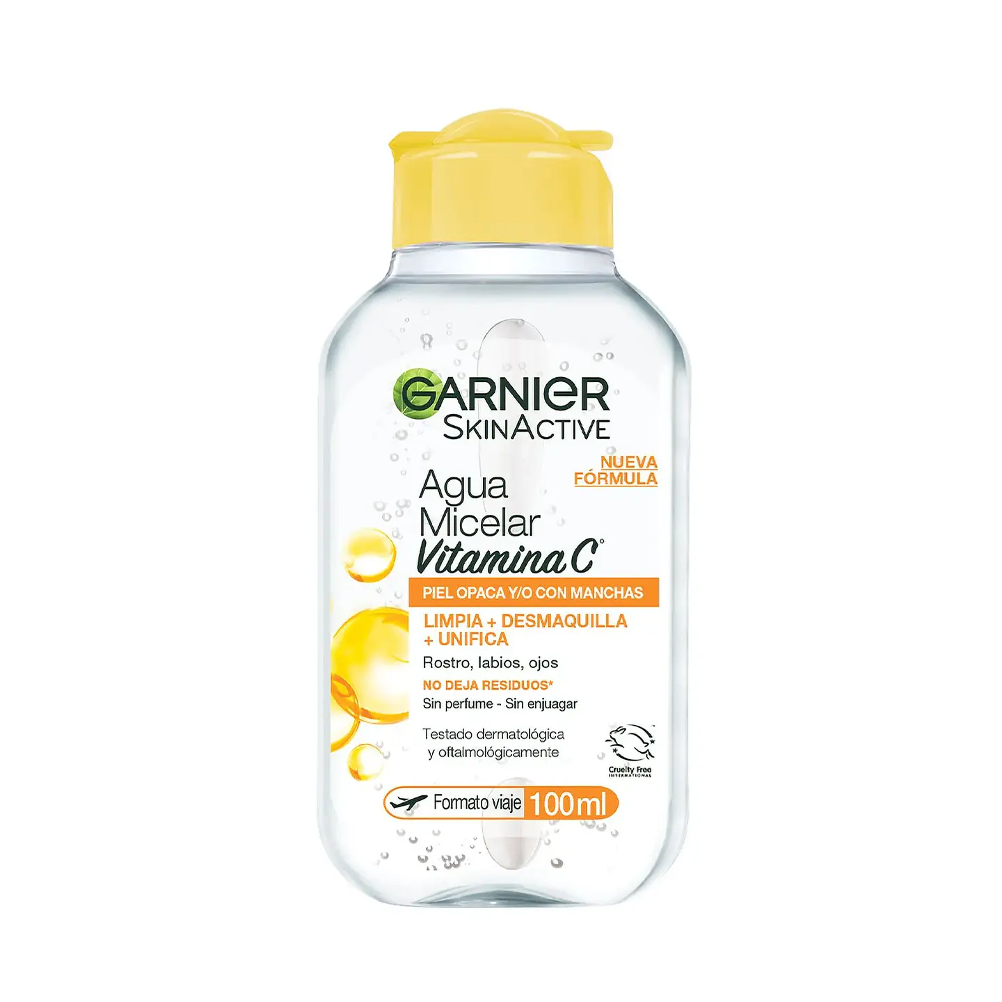 Agua Micelar Express Aclara GARNIER Skin Active 100ml 1