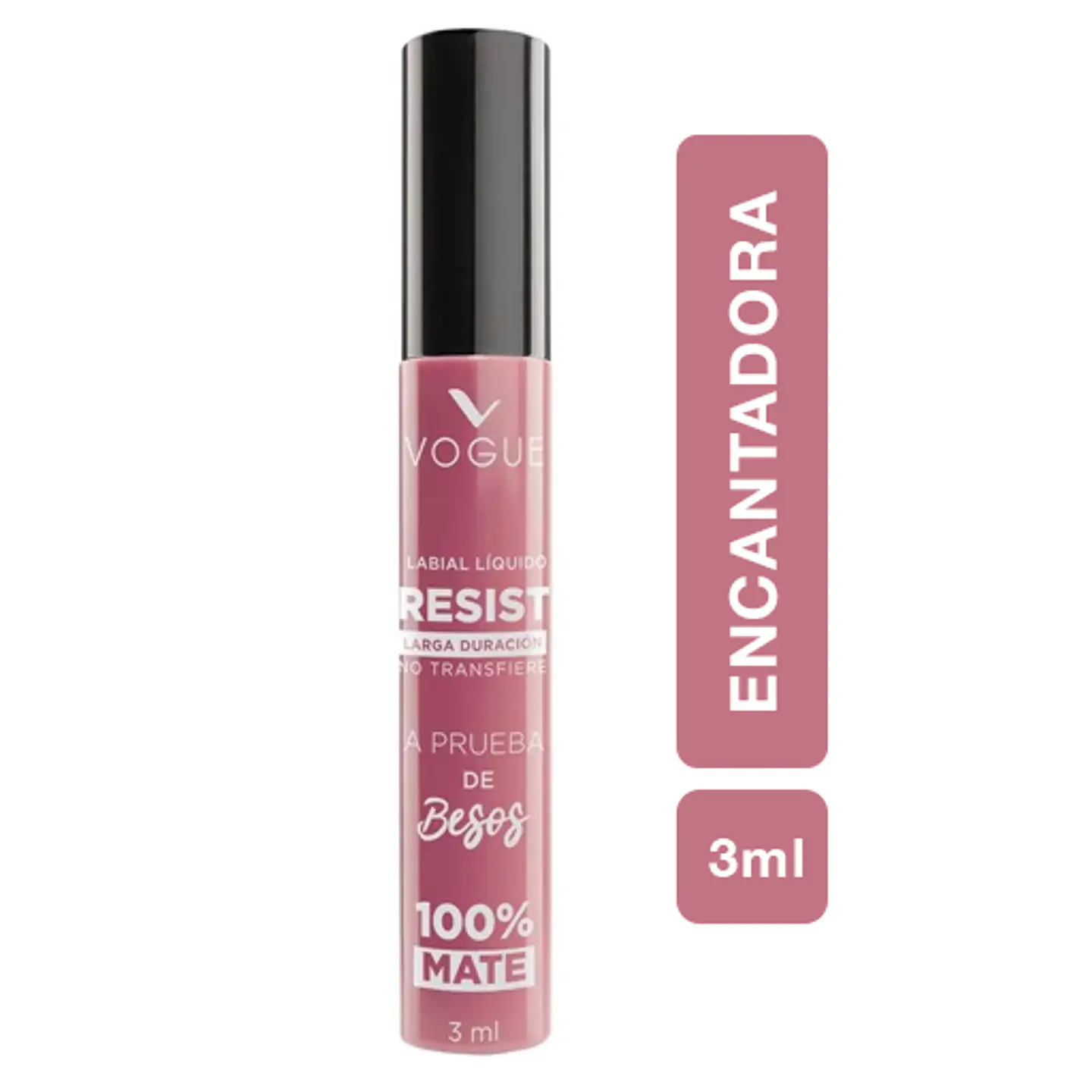 Labial Líquido a Prueba de Besos VOGUE Resist 3ml 9