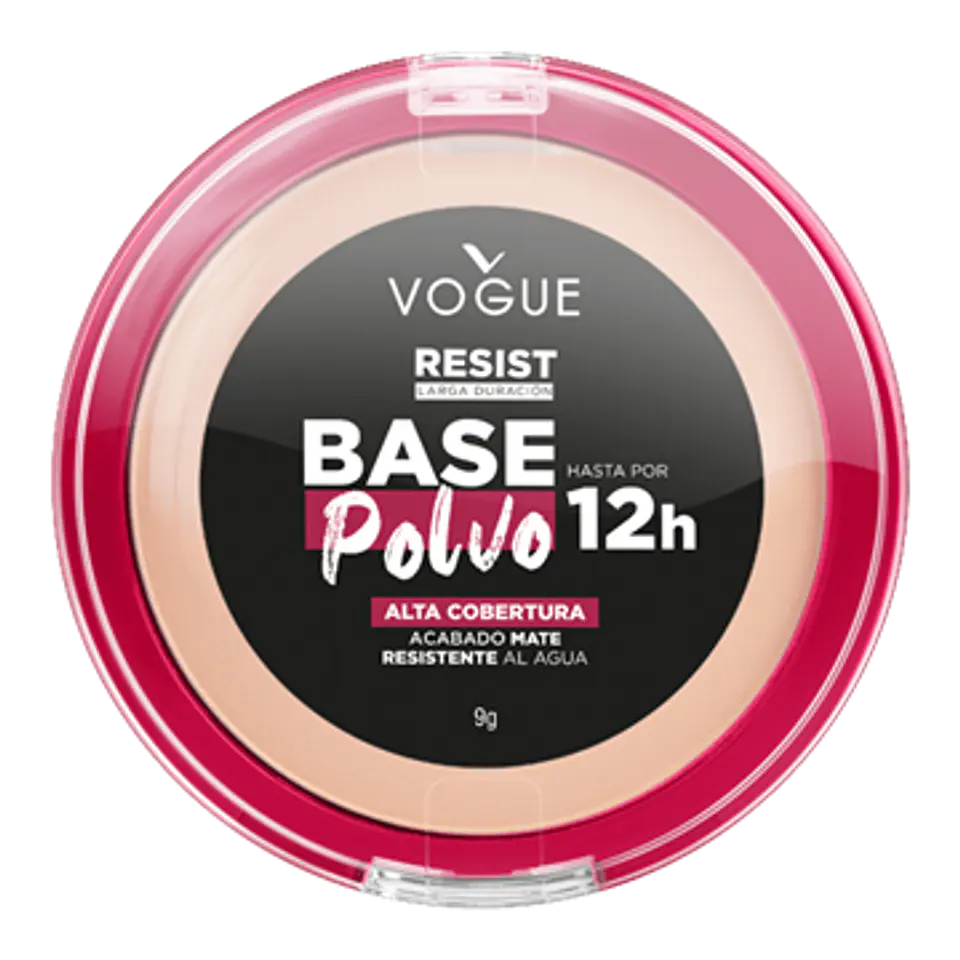 Base Polvo Larga Duración 12 horas VOGUE Resist 1