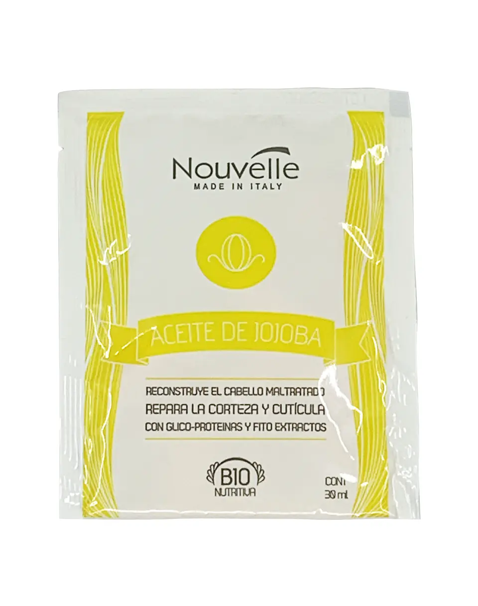 Tratamiento Aceite de Jojoba NOUVELLE Bio Sachet 30ml 1