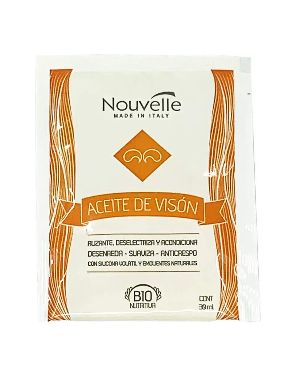 Tratamiento Aceite de Vison NOUVELLE Bio Sachet 30ml 1
