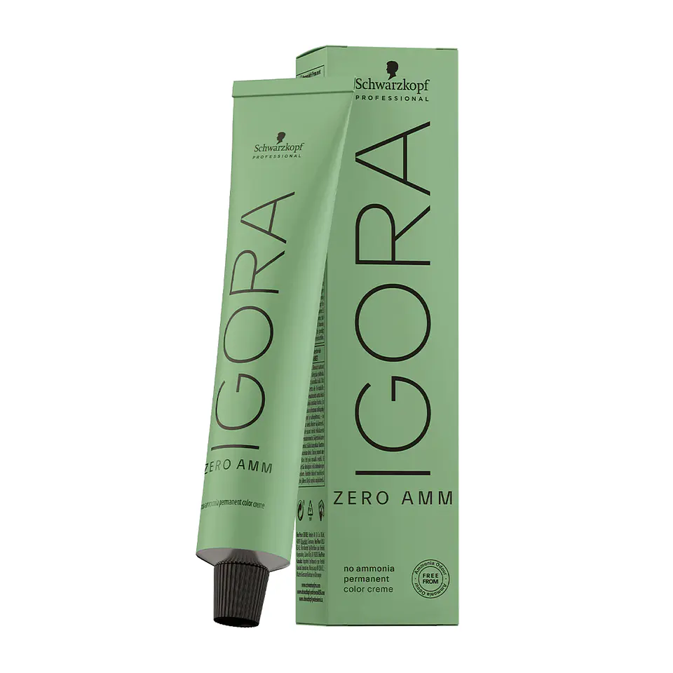 Tinte Permanente Sin Amoníaco IGORA Zero AM 60ml 1