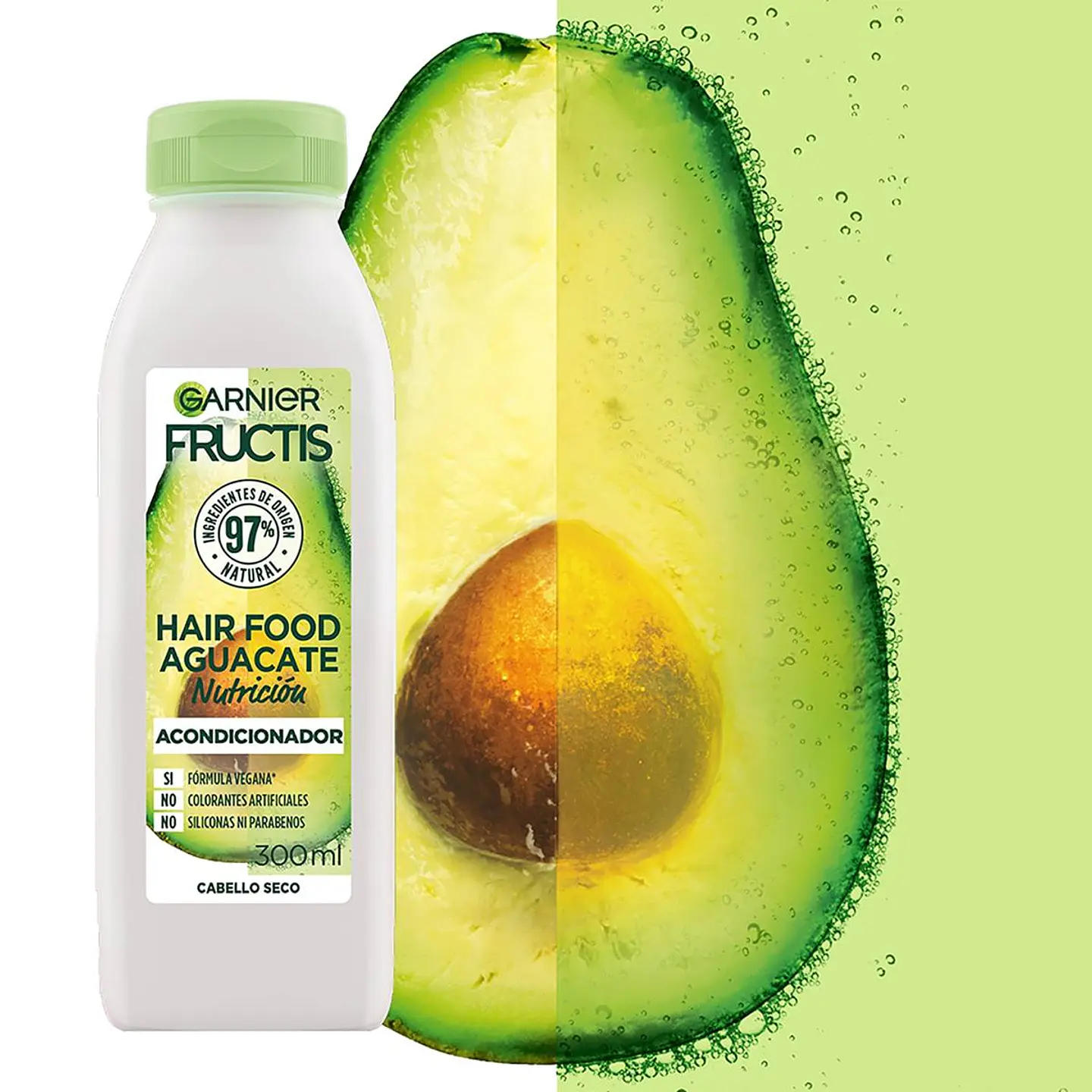 Acondicionador Hair Food Aguacate Nutrición GARNIER Fructis 300ml 4