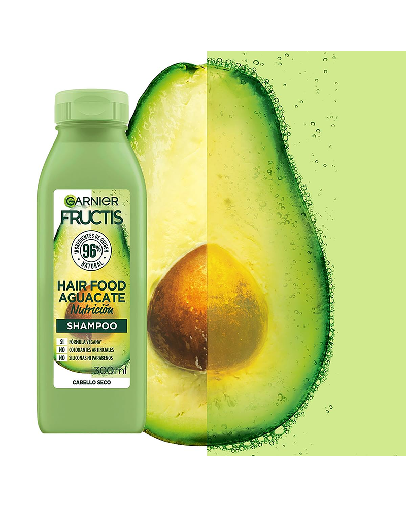 Shampoo Hair Food Aguacate Nutrición GARNIER Fructis 300ml