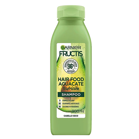 Shampoo Hair Food Aguacate Nutrición GARNIER Fructis 300ml