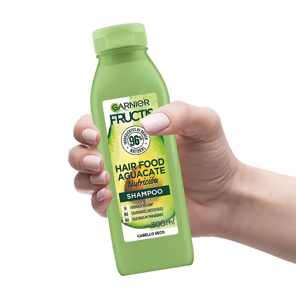 Shampoo Hair Food Aguacate Nutrición GARNIER Fructis 300ml 3