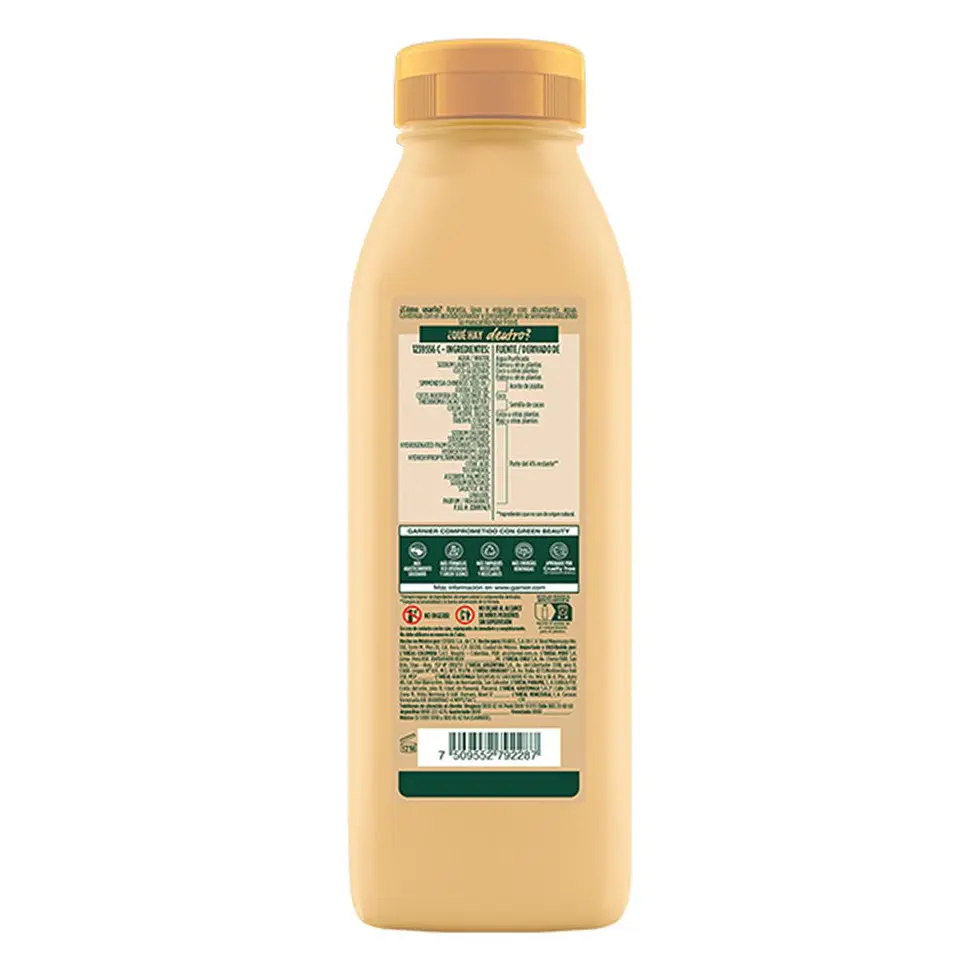 Shampoo Hair Food Manteca de Cacao Reparación Rizos GARNIER Fructis 300ml 2