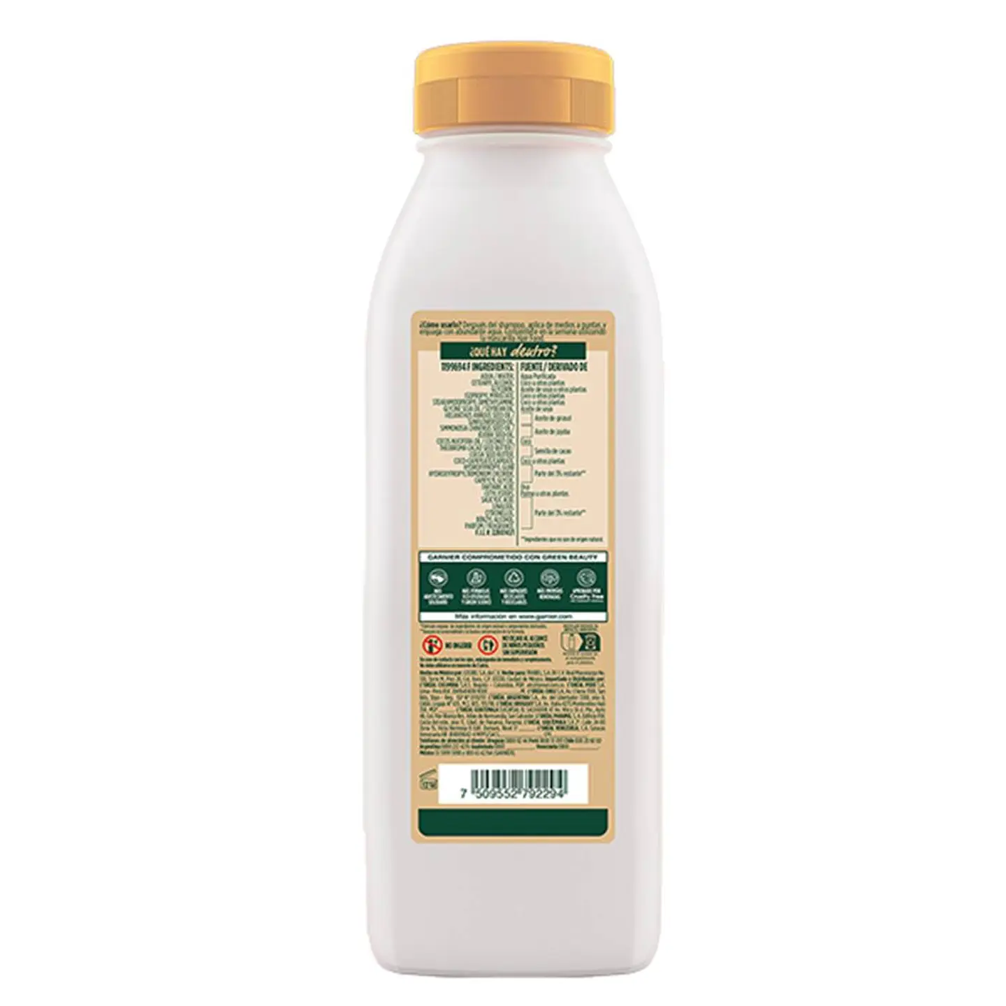 Acondicionador Hair Food Manteca de Cacao Reparación Rizos GARNIER Fructis 300ml 3