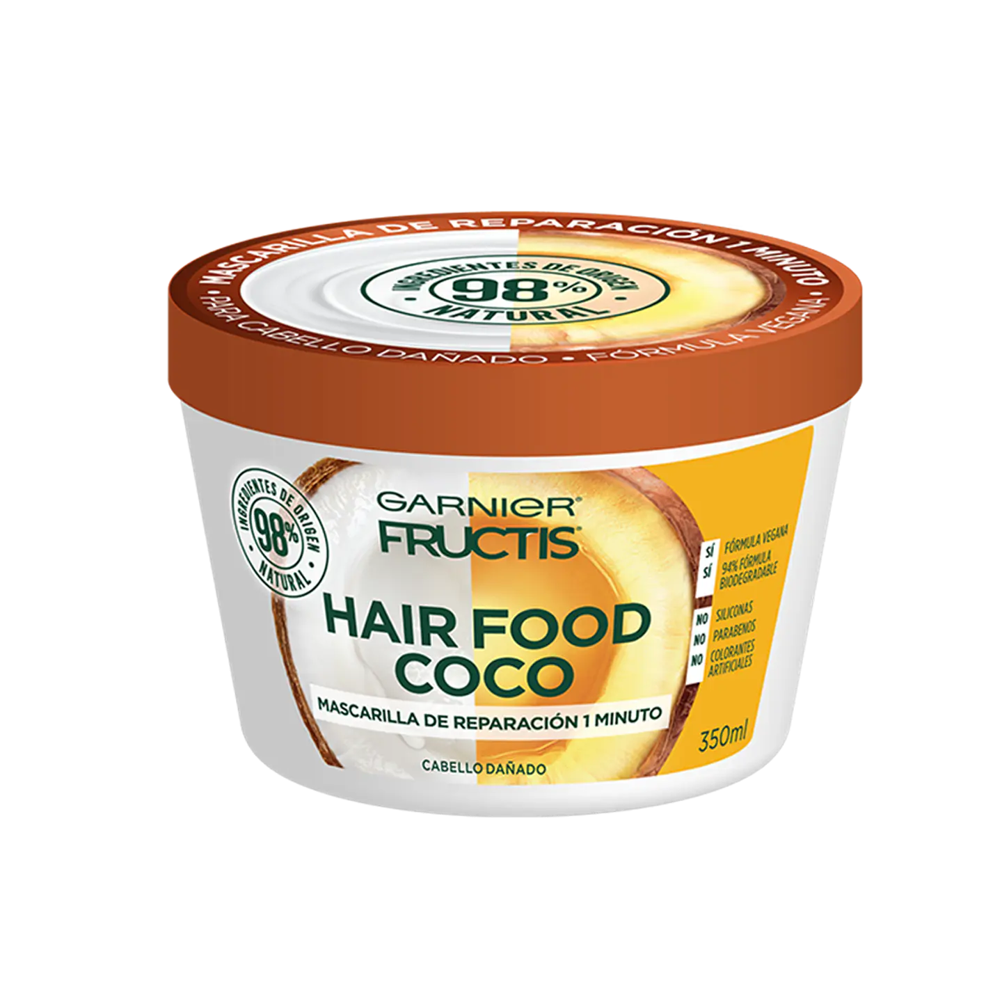 Mascarilla Hair Food Coco Reparación GARNIER Fructis 350ml 1
