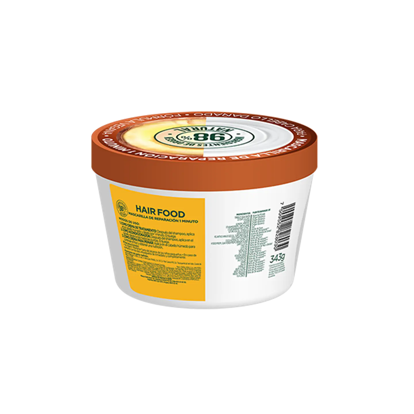 Mascarilla Hair Food Coco Reparación GARNIER Fructis 350ml 5